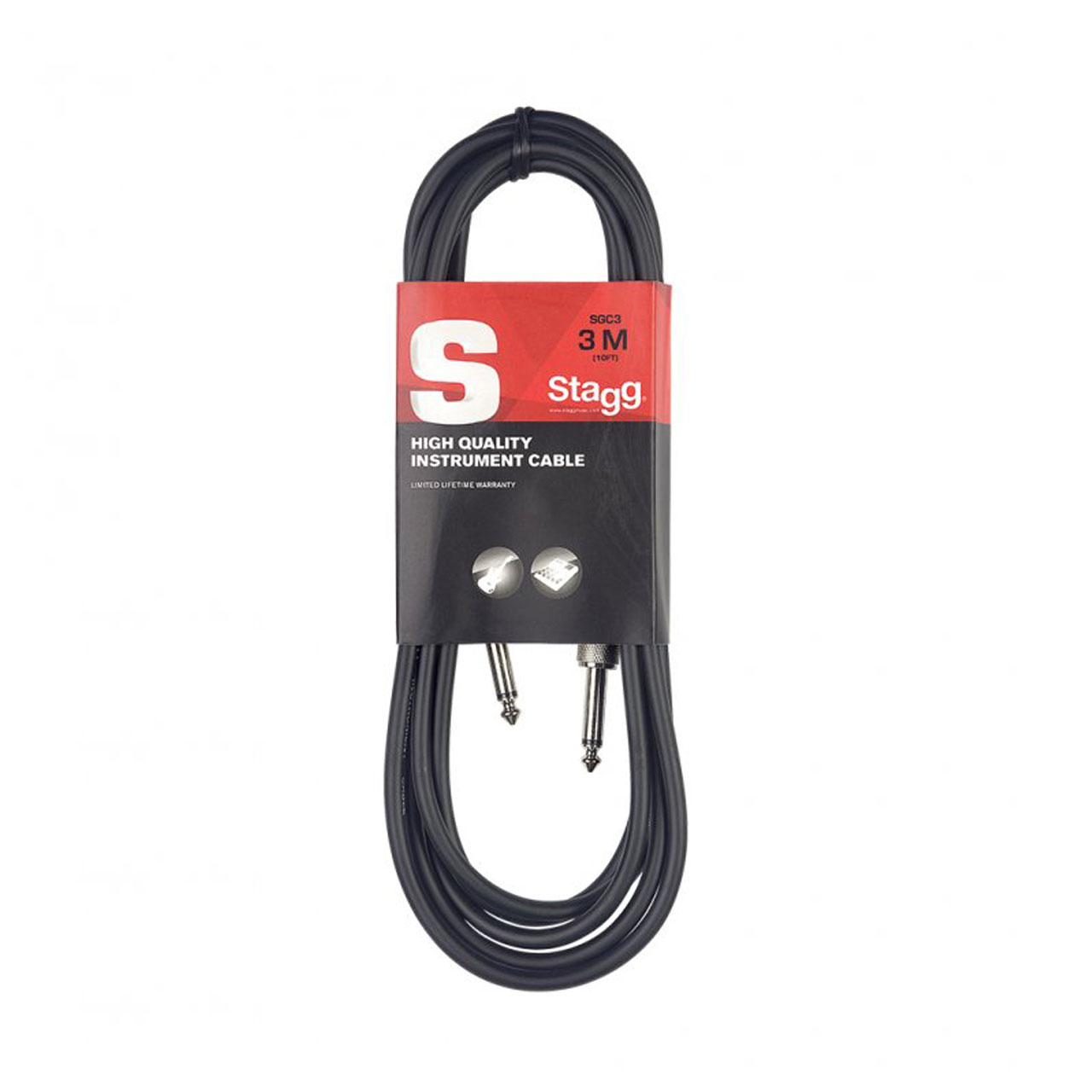 Stagg SGC3 3M Gitarren/Instrumentenkabel