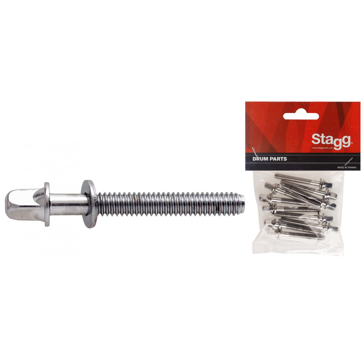 Stagg 4C-HP Spannschrauben 7/32 US x 42 mm, 10 Stück