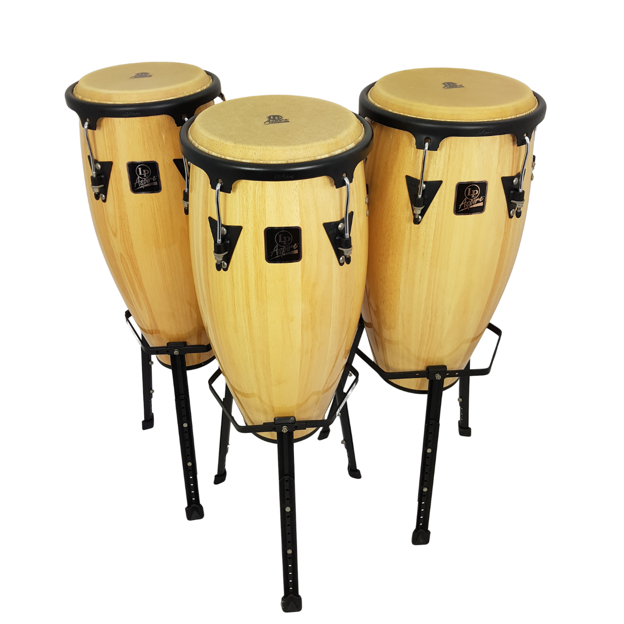 Latin Percussion Aspire 3er Congaset in Natur