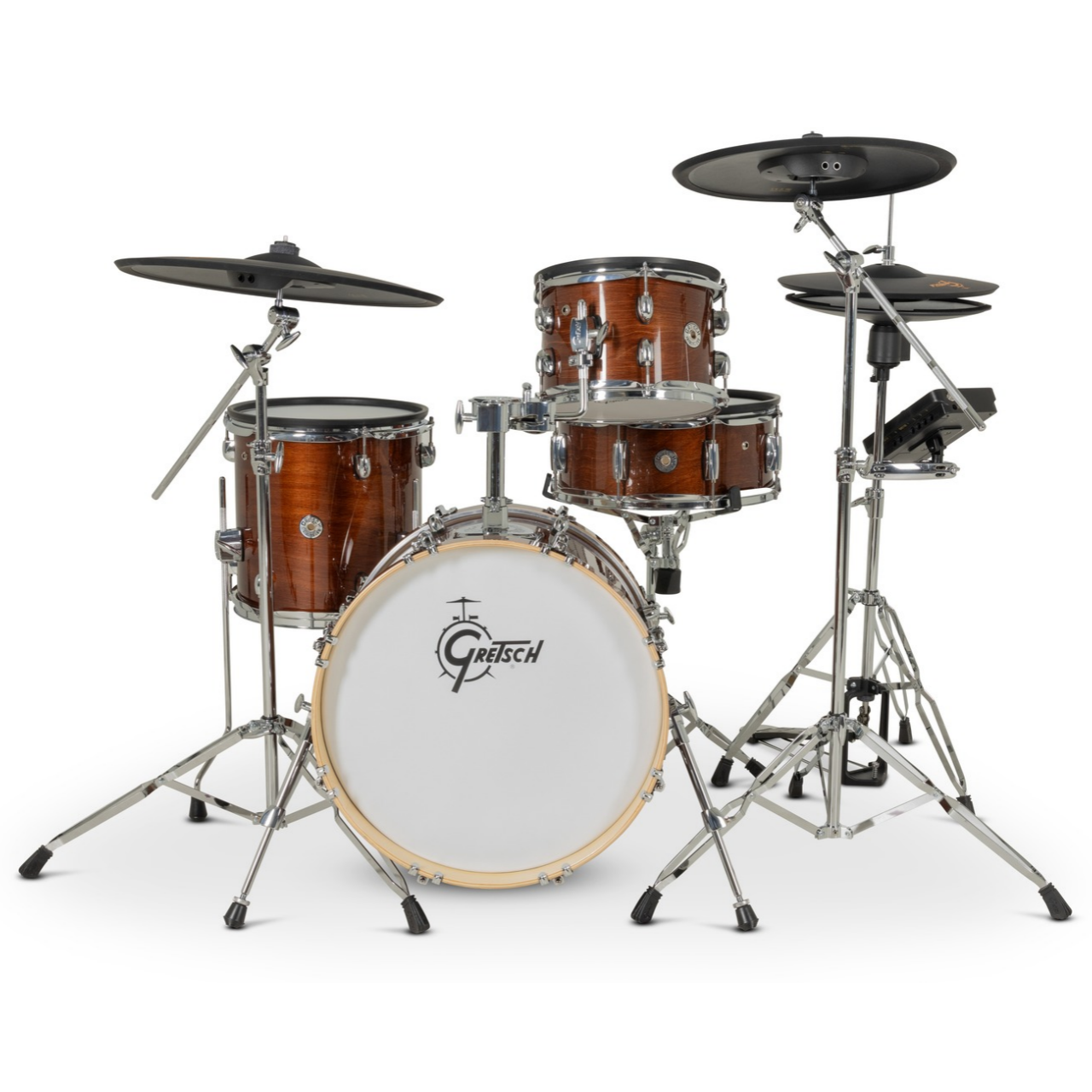 Gretsch Catalina Evo 4PC E-Drumset Walnut Glaze