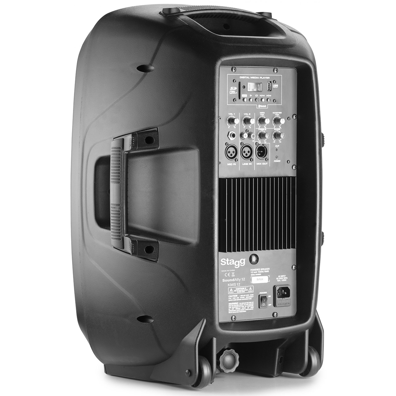 Stagg KMS10 Aktiver Lautsprecher mit Bluetooth