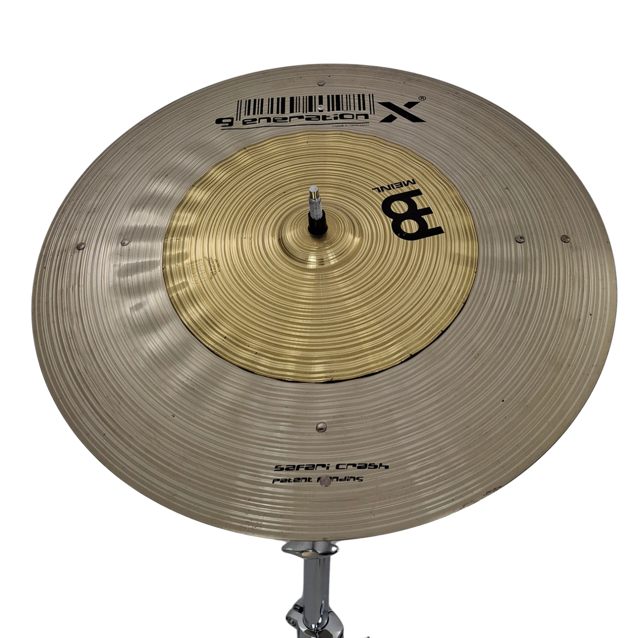 Meinl Generation X Safari Crash 15'' (mit Nieten)