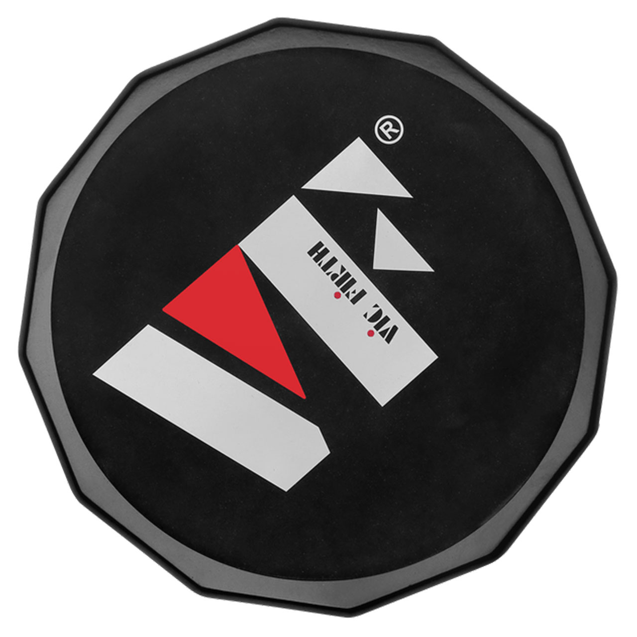 Vic Firth Practice Pad, Silicon, VF Logo, 6"