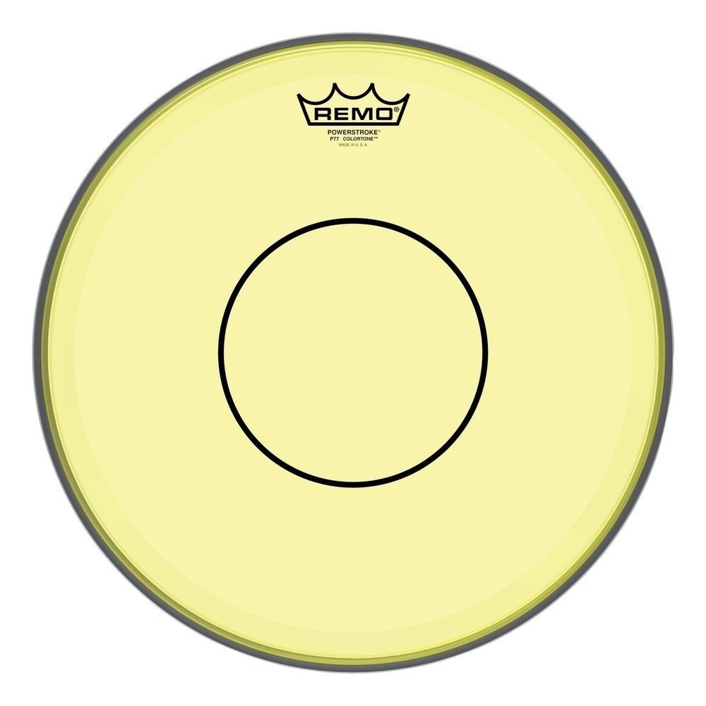 Remo Colortone Powerstroke 77 clear 13" Yellow