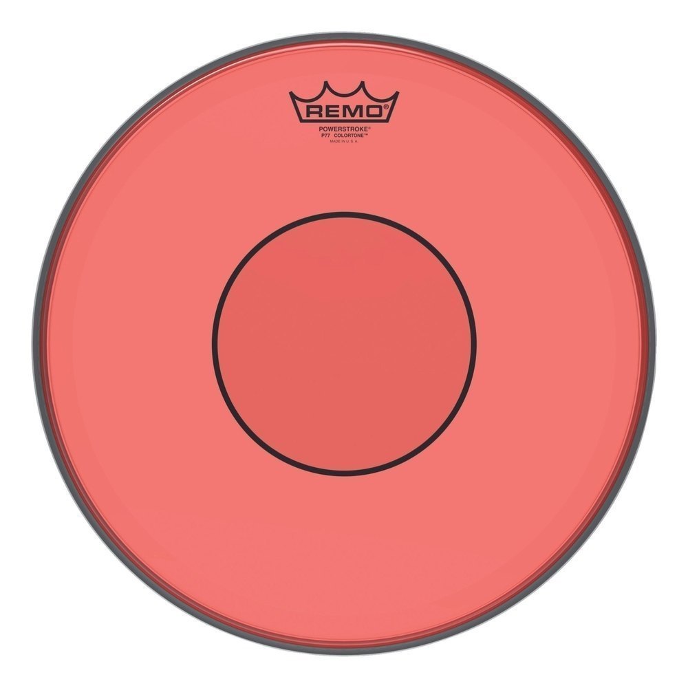 Remo Colortone Powerstroke 77 clear 14" Red