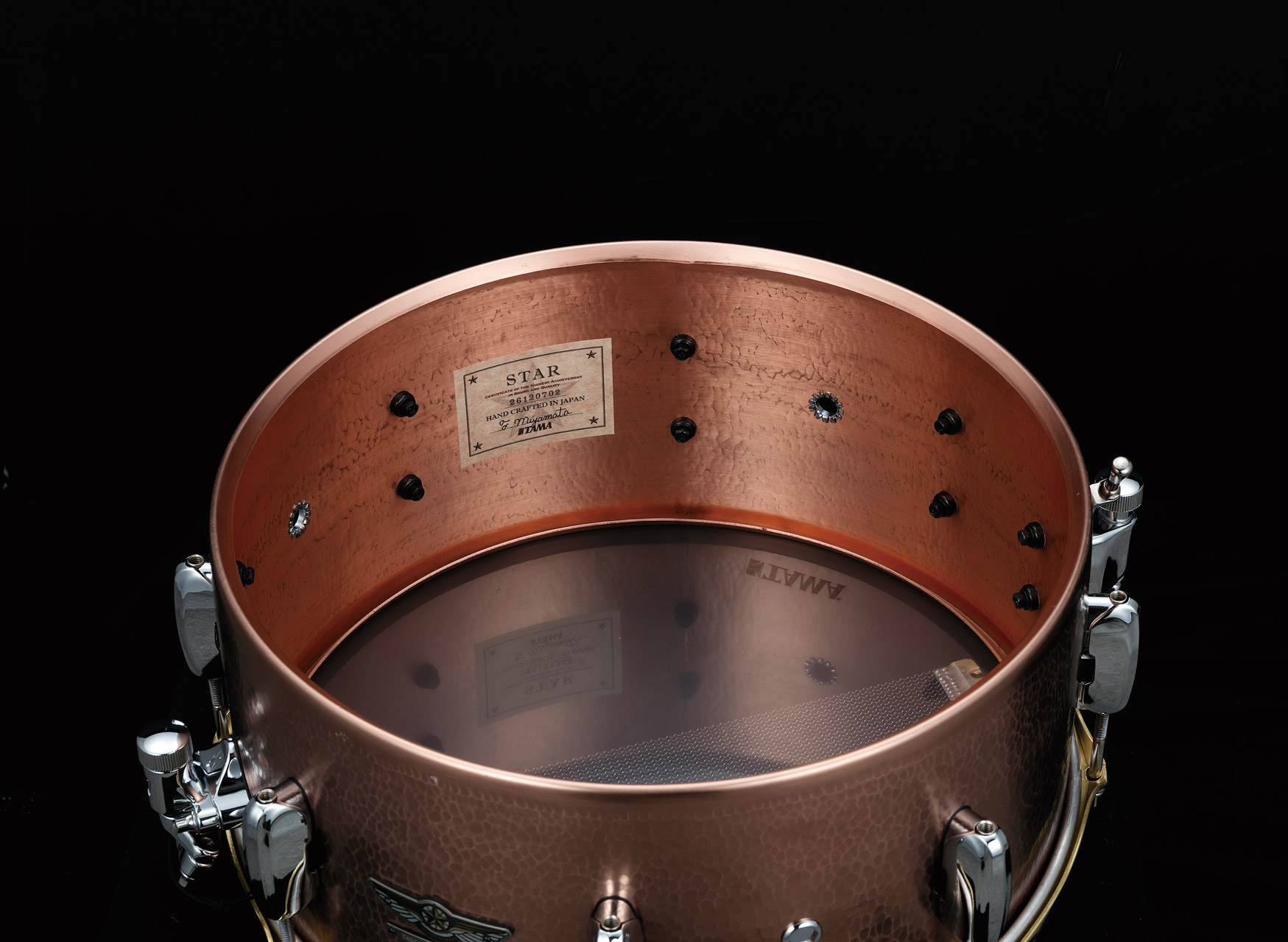 Tama STAR Reserve Vol. 4 Hammered Copper Shell 14" x 6,5" TCS1465H
