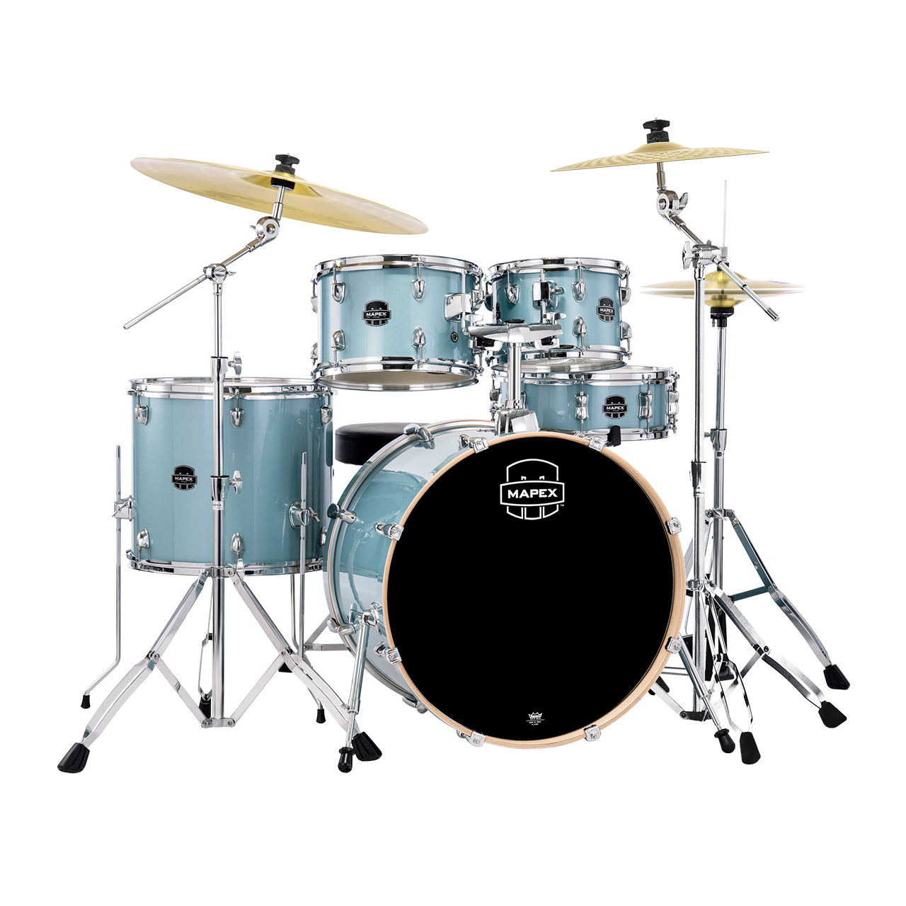 Mapex Venus Stage MXVE5295FTZVJ Aqua Blue Sparkle #VJ