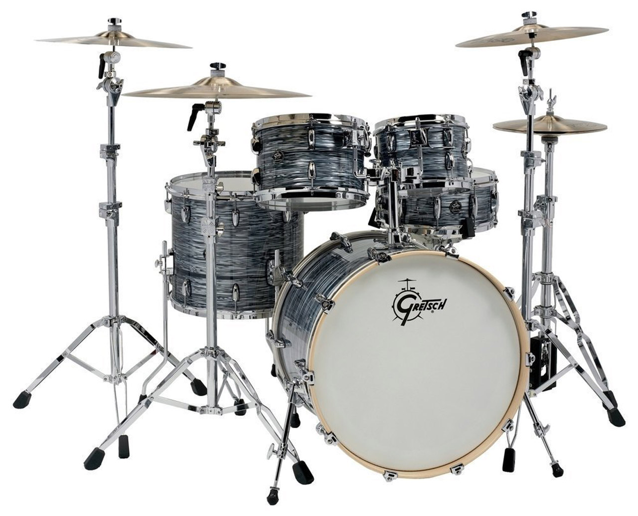Gretsch Renown Maple Shell Set Silver Oyster Pearl