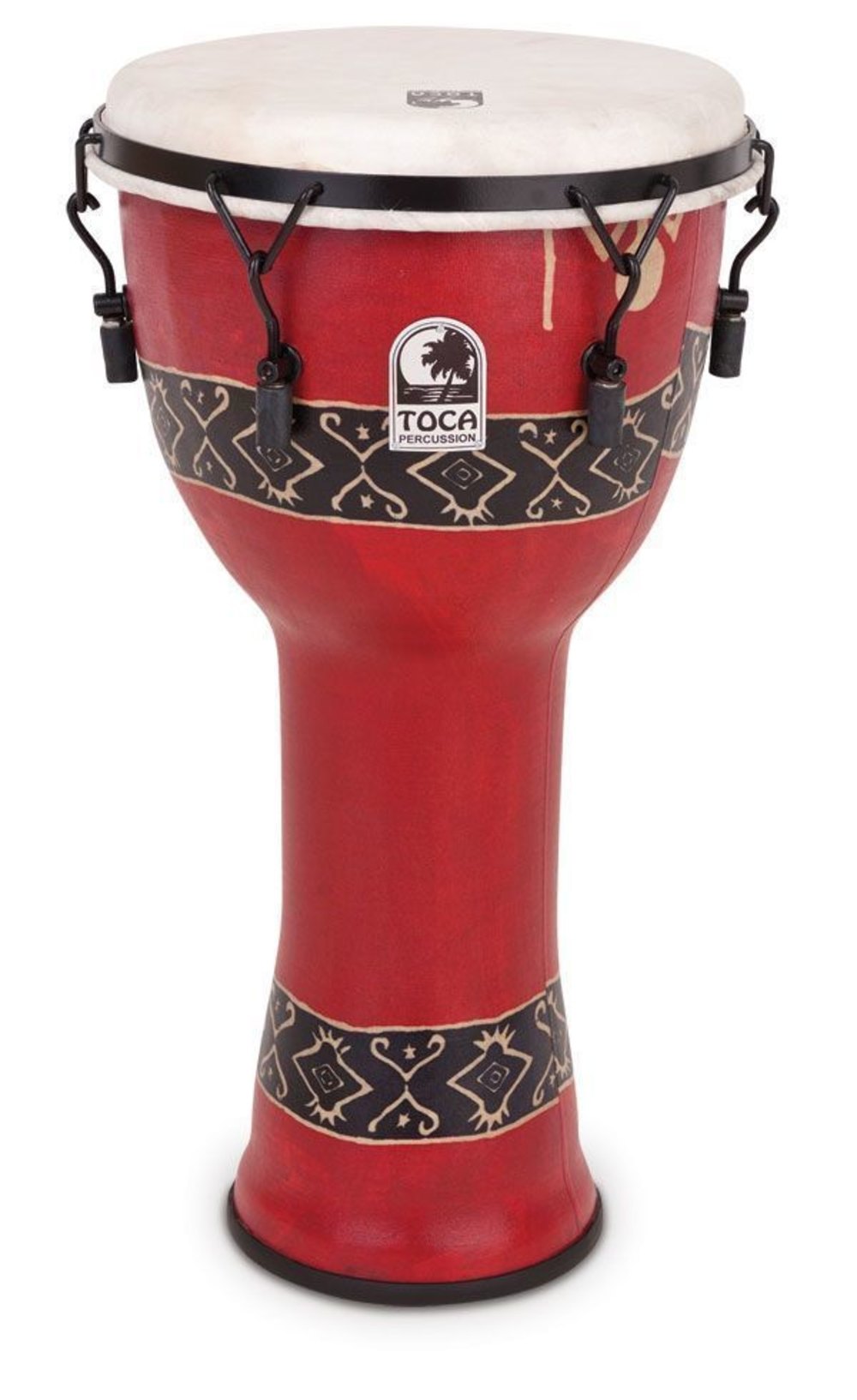 Toca Djembe Freestyle Mechanically Tuned SFDMX-12RP Bali Red