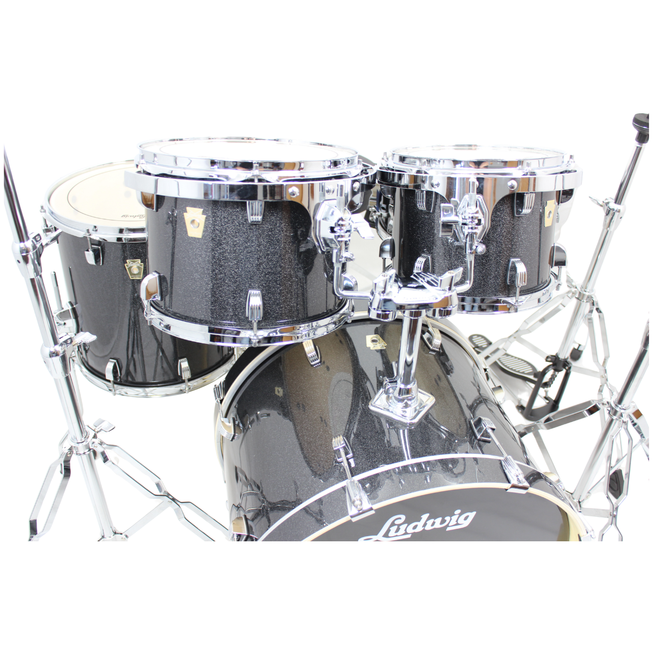 Ludwig Evolution Set Moon Dust ST inkl. Meinl HCS Beckensatz