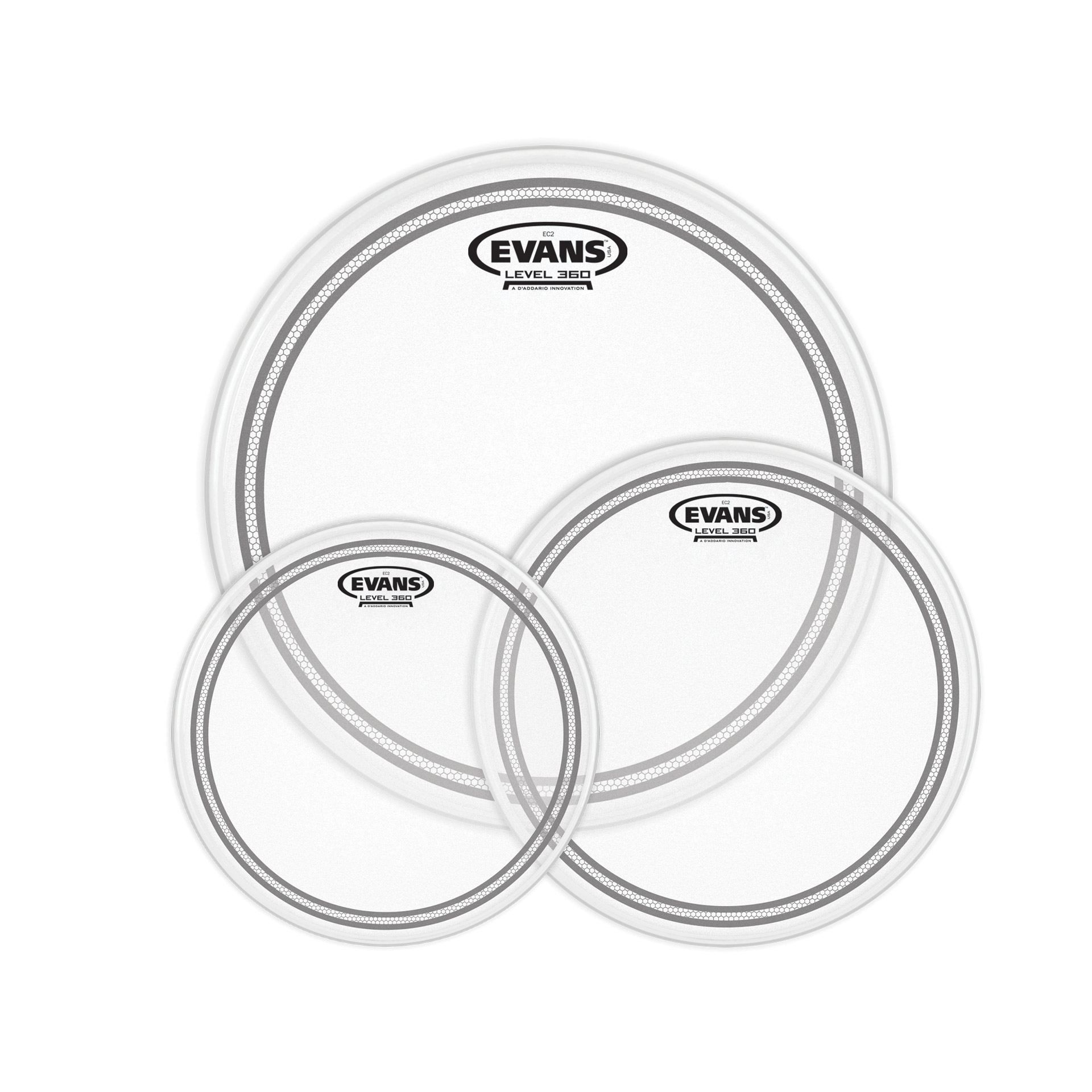 Evans EC2S (coated) Tom Pack Rock ETP-EC2SCTD-R