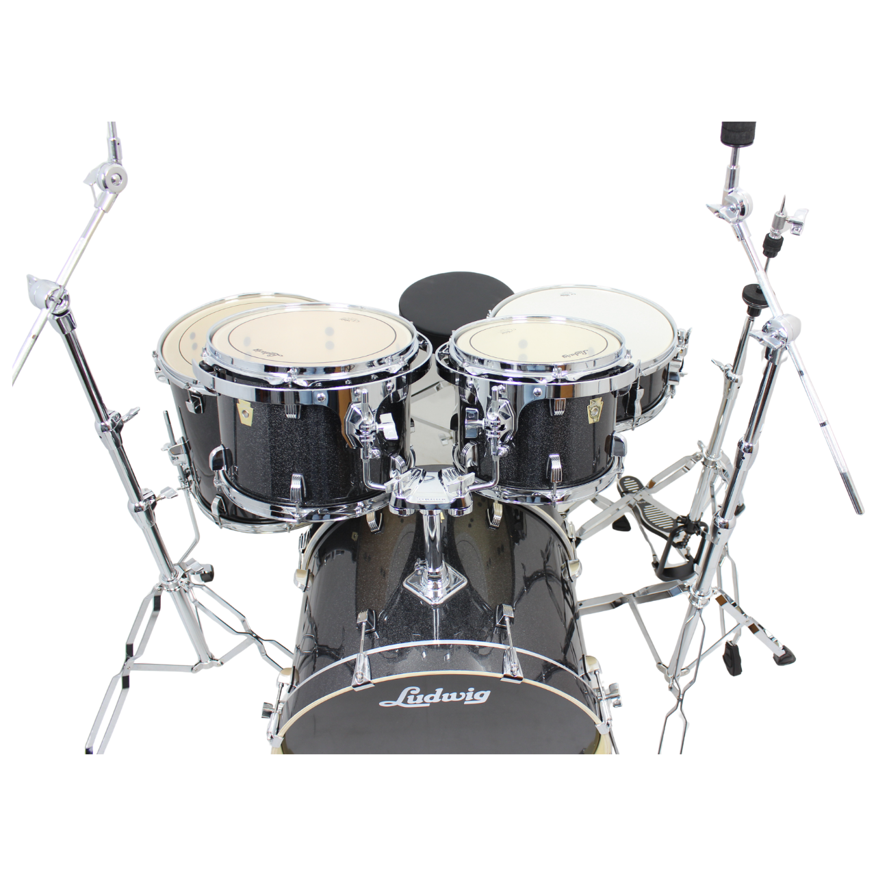 Ludwig Evolution Set Moon Dust ST inkl. Meinl HCS Beckensatz