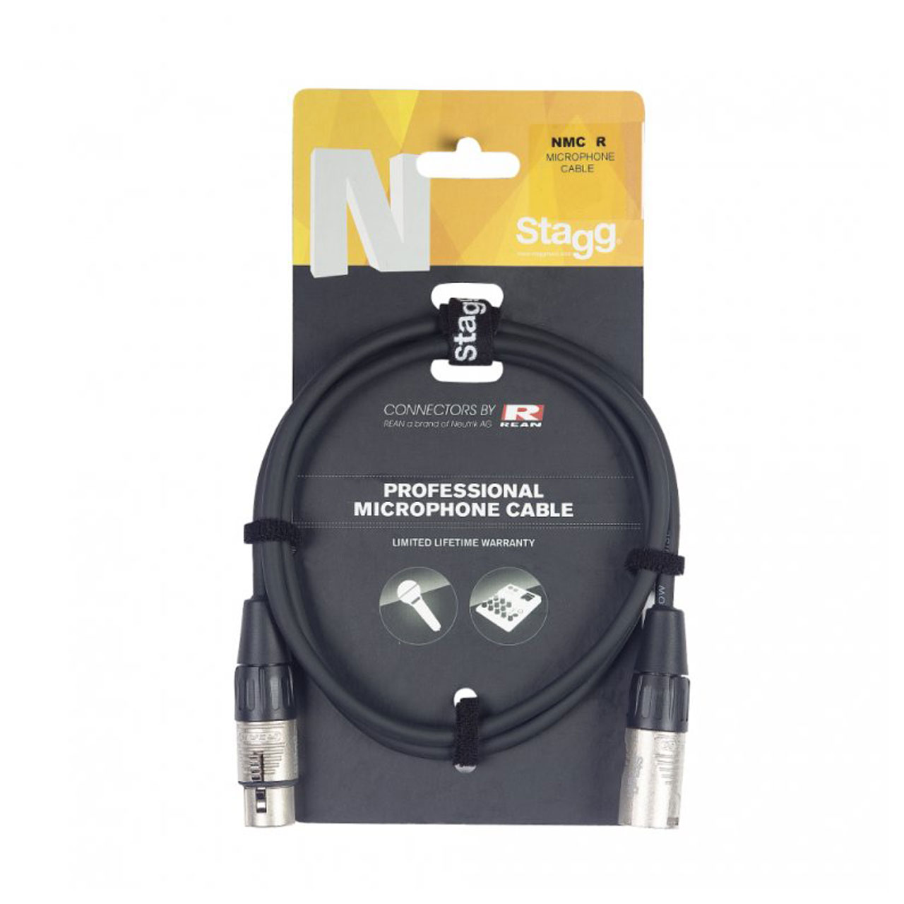 Stagg NMC6R 6M Mikrofonkabel XLRf-XLRm DLX