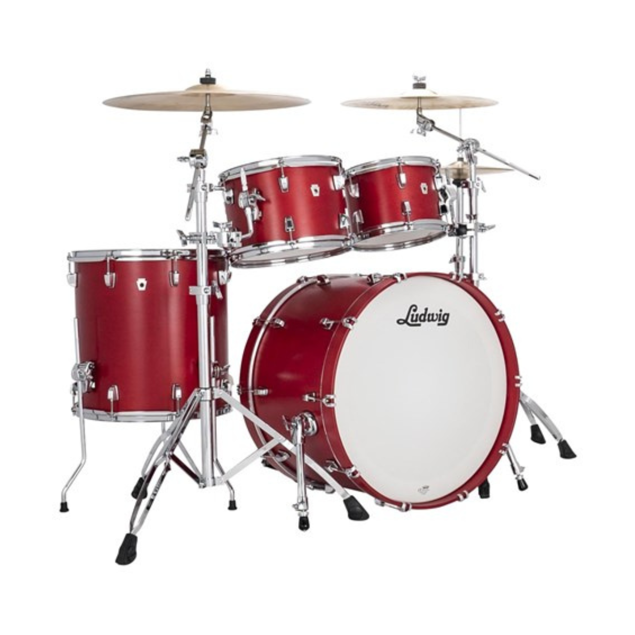 Ludwig NeuSonic MOD2 Shellset 4-Piece Diablo Red
