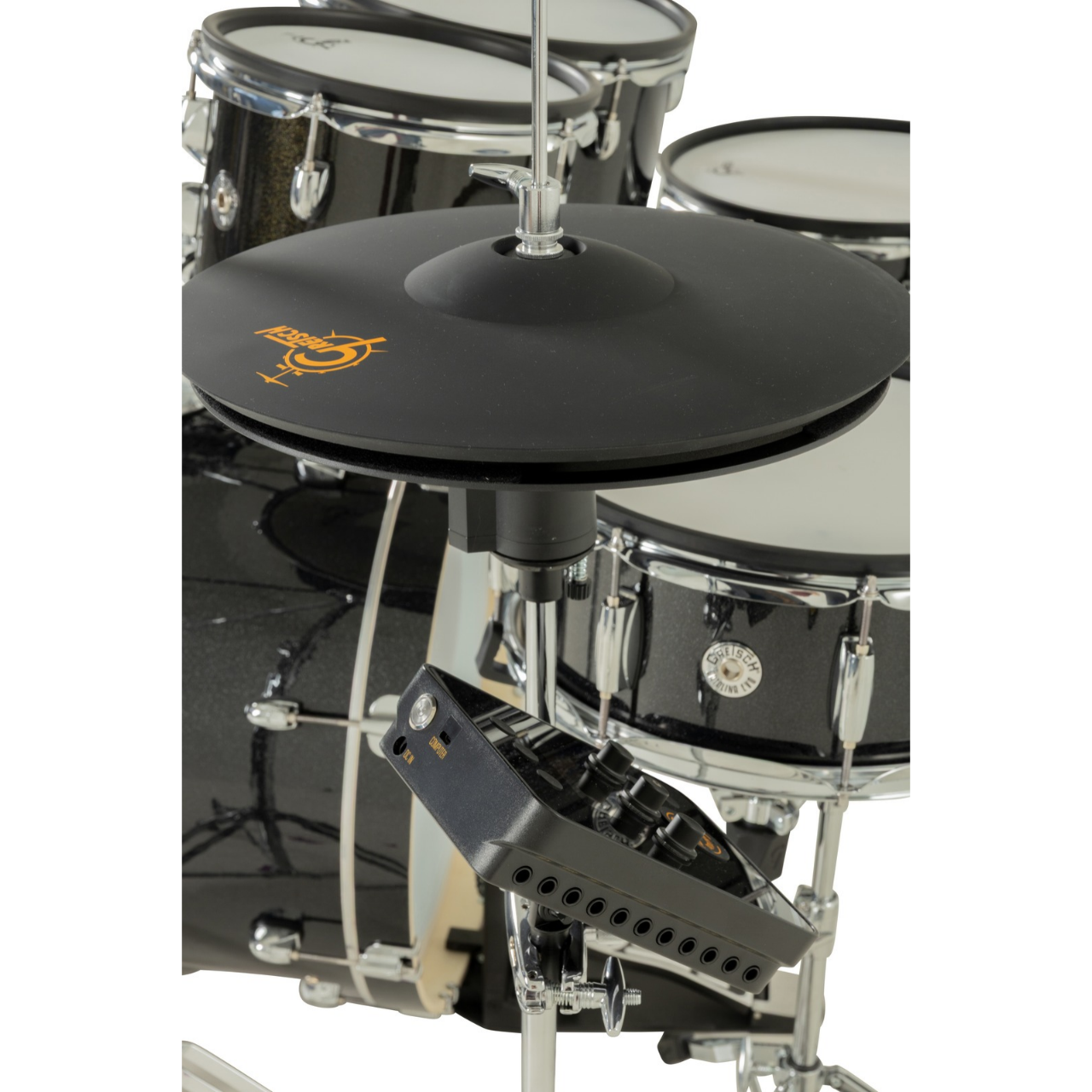 Gretsch Catalina Evo 5PC E-Drumset Black Sparkle