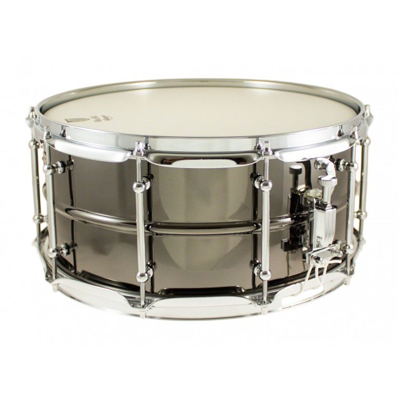 Worldmax BK-6514SH Black Dawg 14" x 6.5" Brass Snare Drum