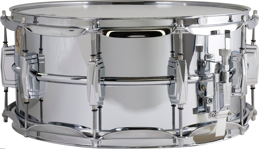 Ludwig LB402B 14" x 6,5" Supraphonic Chrome over Brass Snare Drum