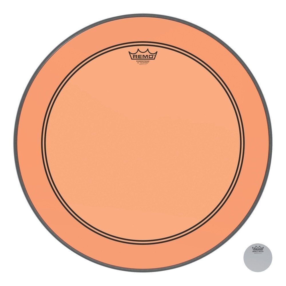 Remo Colortone Powerstroke 3 clear 24" Orange