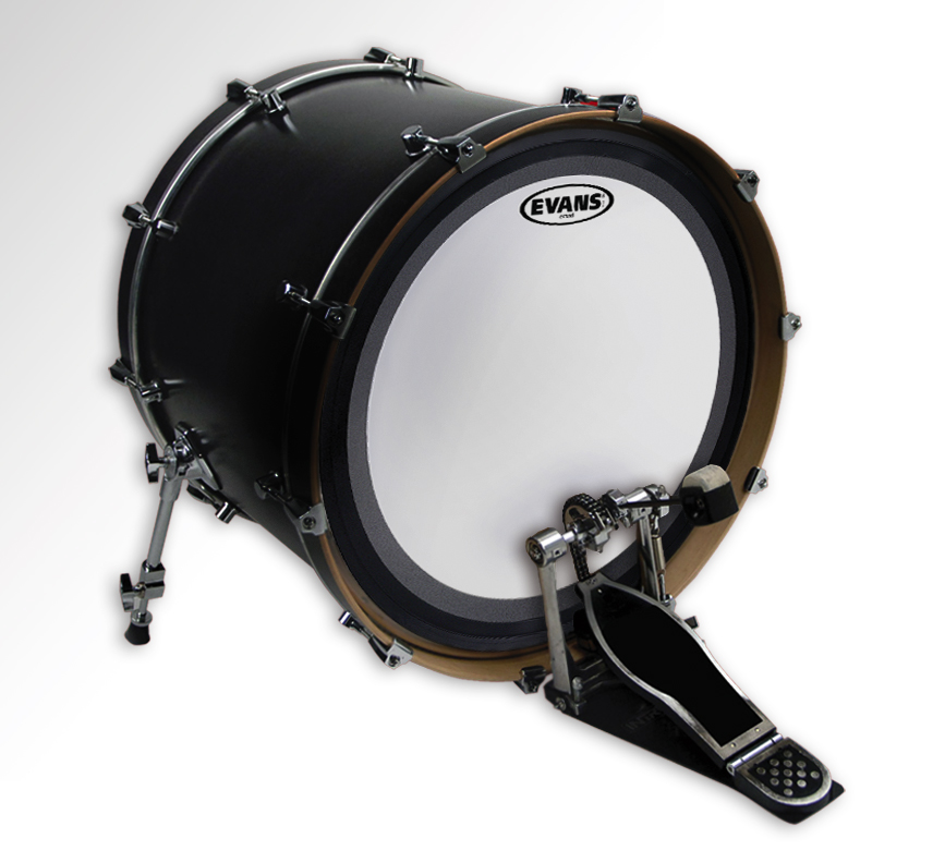 Evans EMAD coated white 20" BD20EMADCW