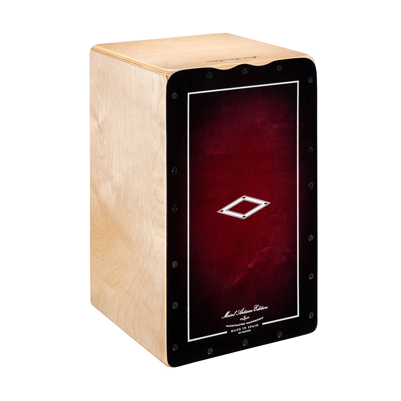 Meinl Artisan Edition Cajon, Tango Line, Red Fade AETLRF