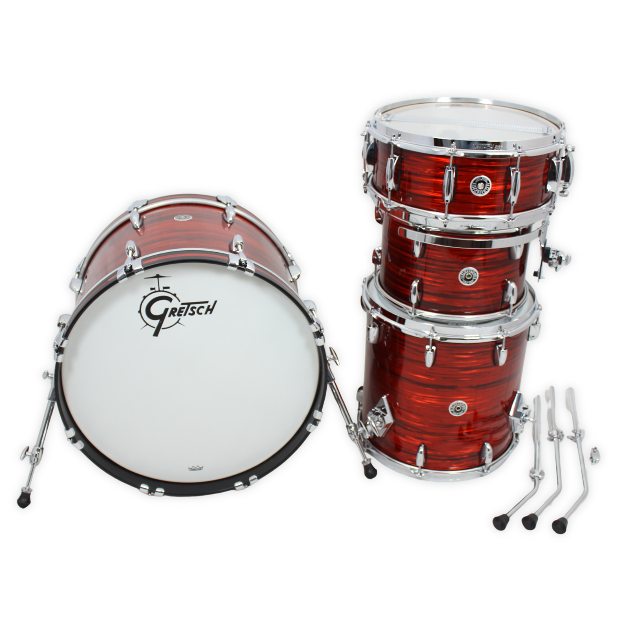 Gretsch Brooklyn Shell Set 4-piece, Orange Oyster