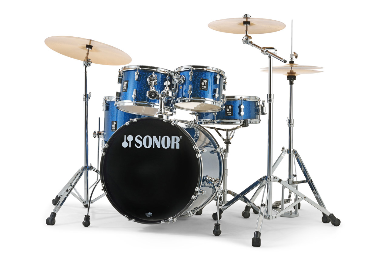 Sonor AQX Studio Set BOS Blue Ocean Sparkle