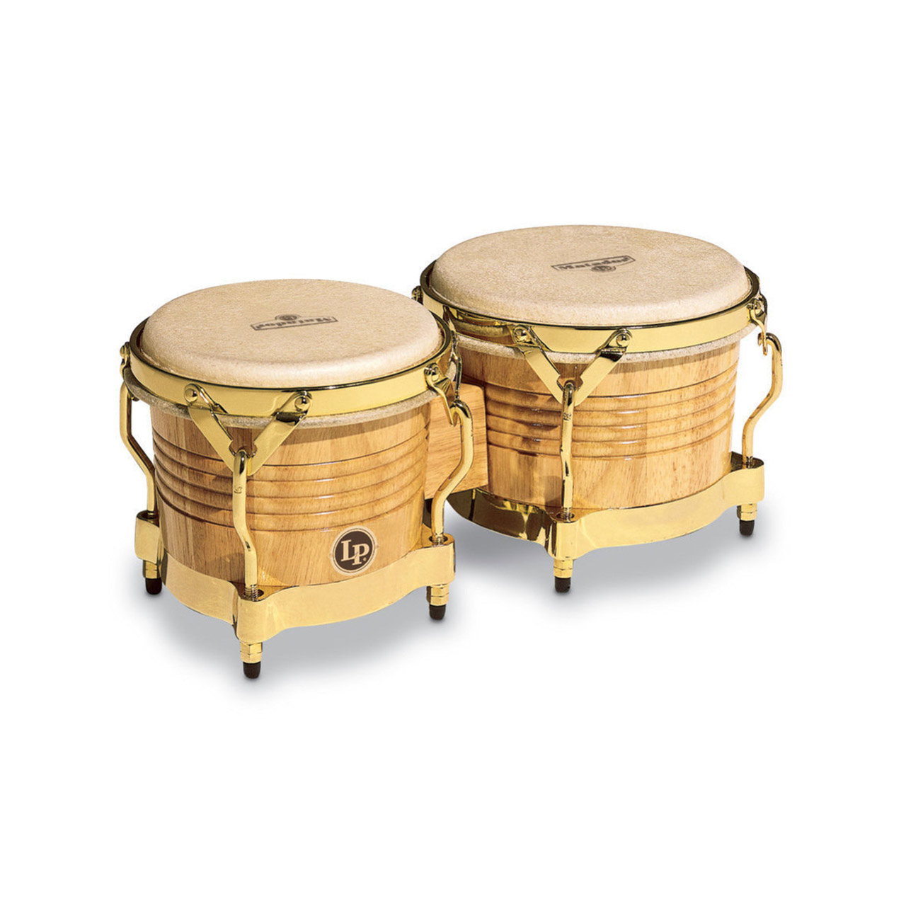 Latin Percussion Matador Bongos M201-AW Natural/Gold