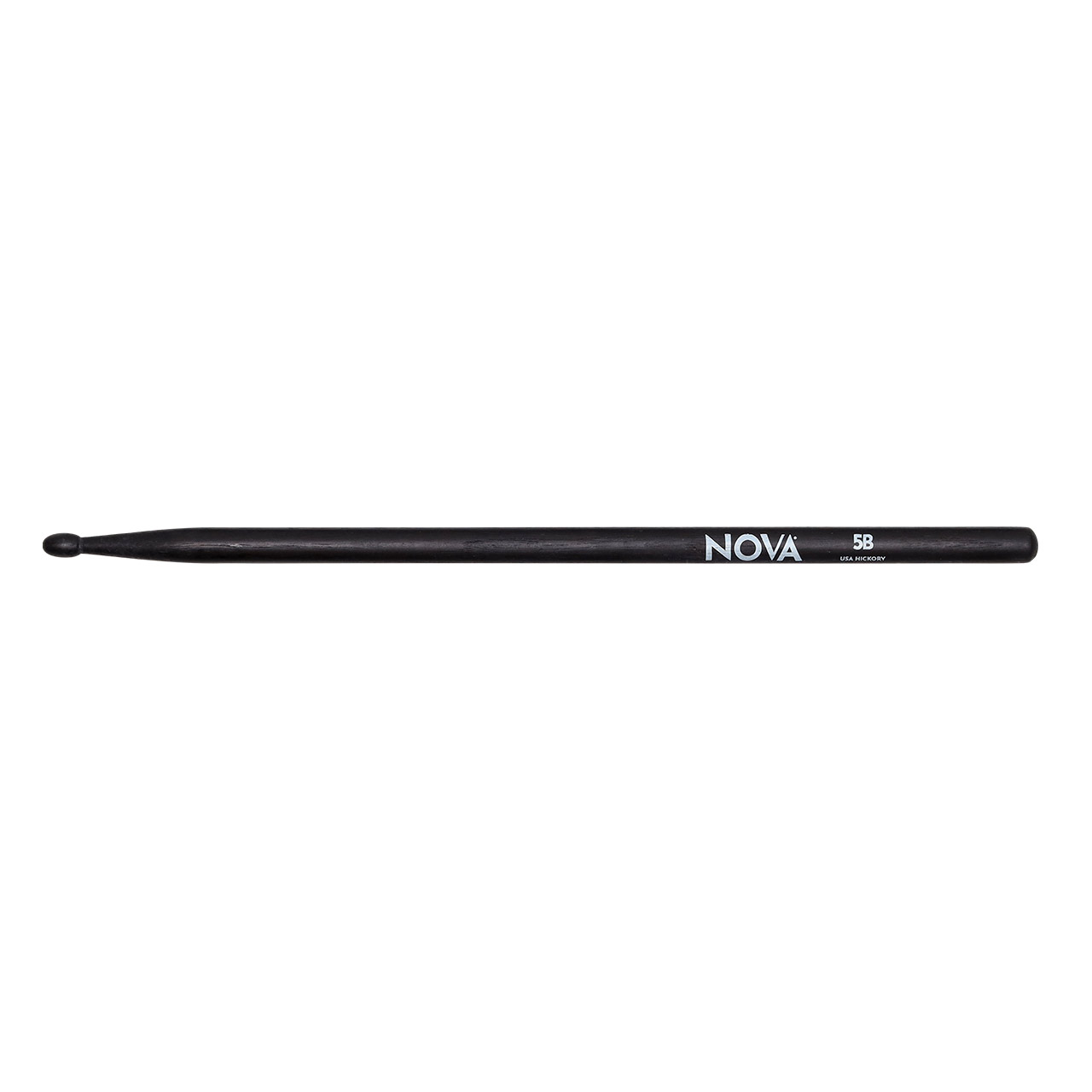 Nova by Vic Firth 5B Black Hickory Drumsticks