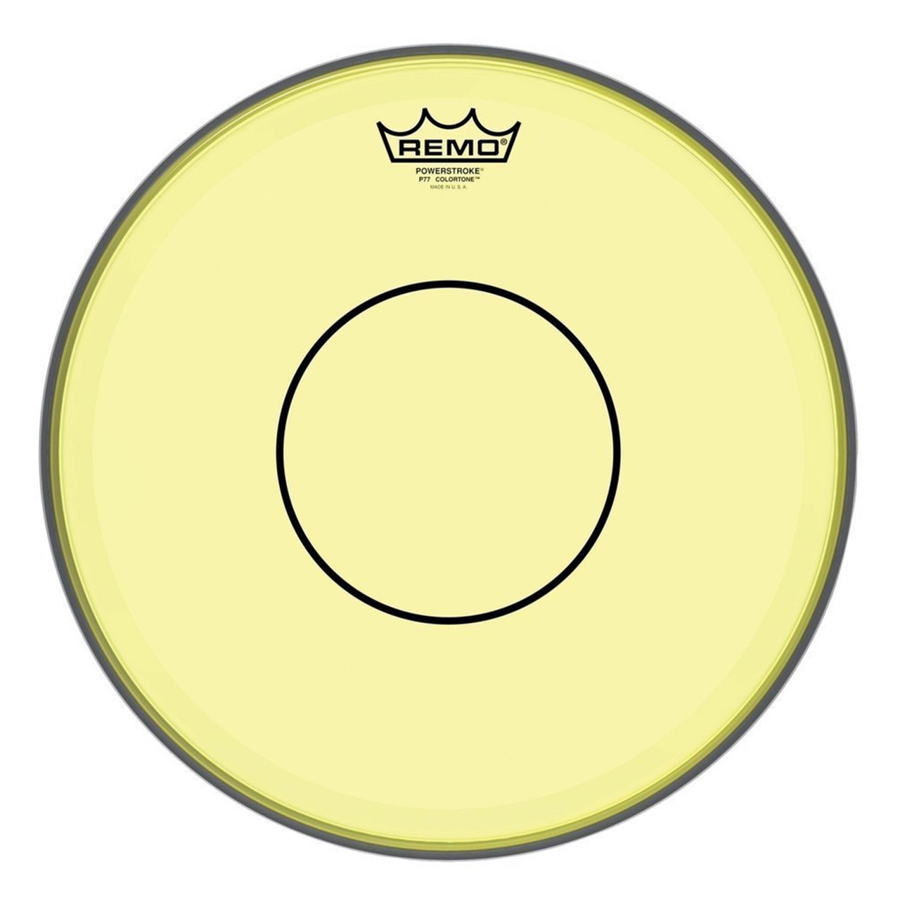 Remo Colortone Powerstroke 77 clear 14" Yellow