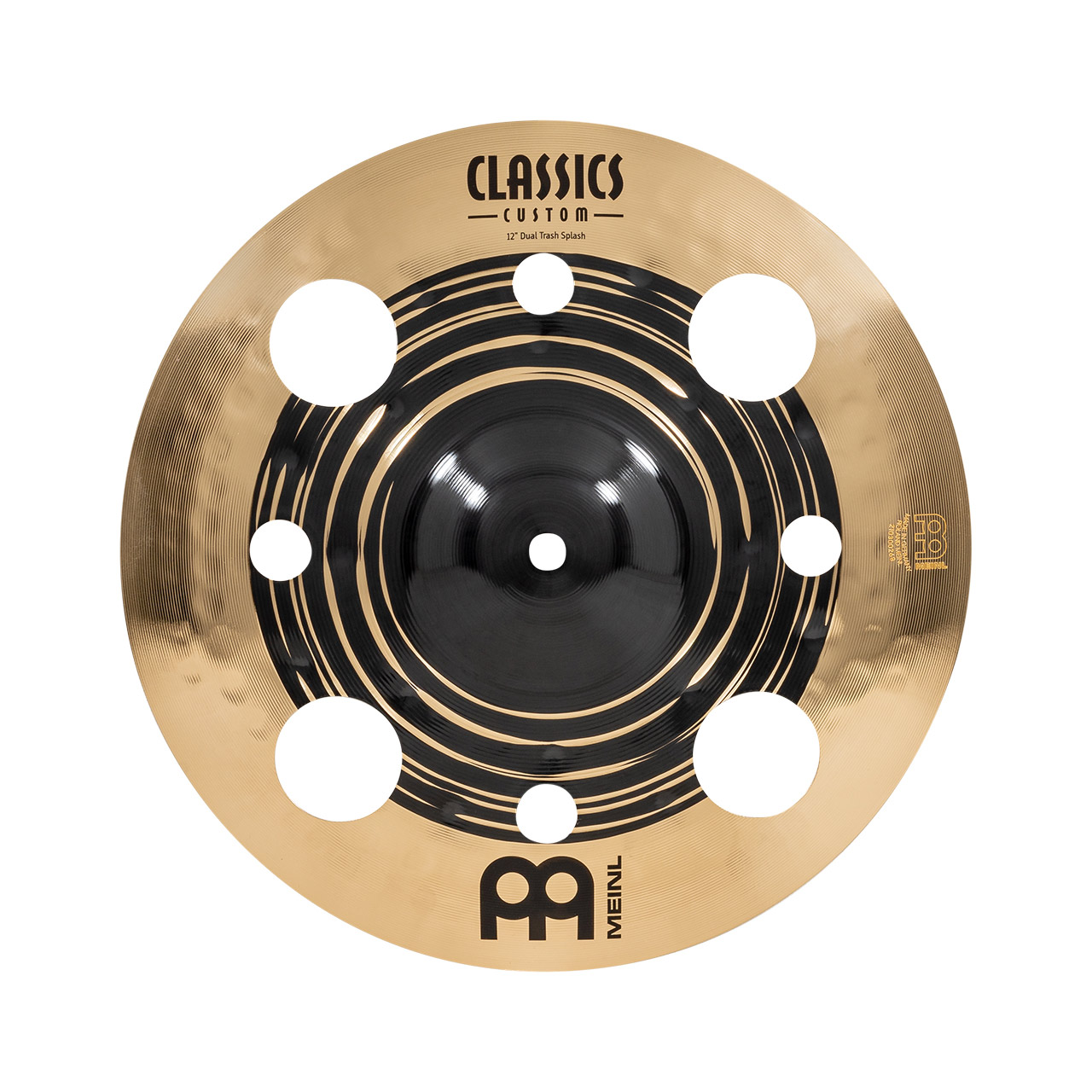 Meinl CC12DUTRS Classics Custom Dual Trash Splash 12"