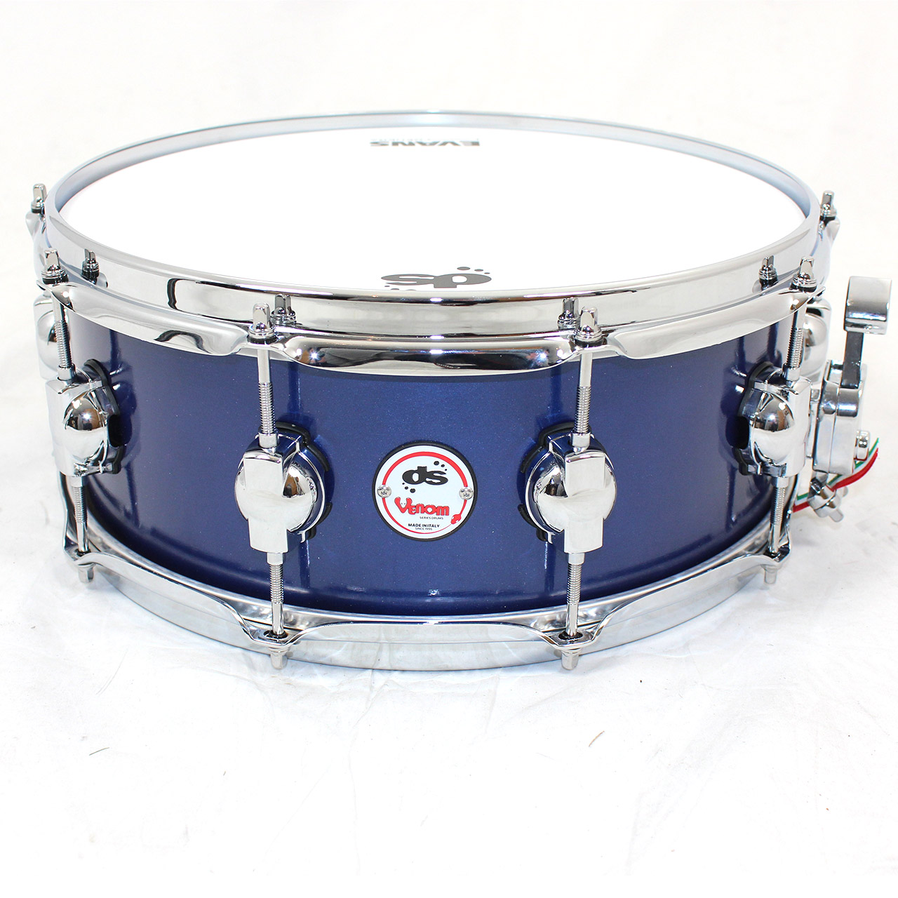 DS Drum Venom Snaredrum 14" x 5,5" Espresso Cup Blue