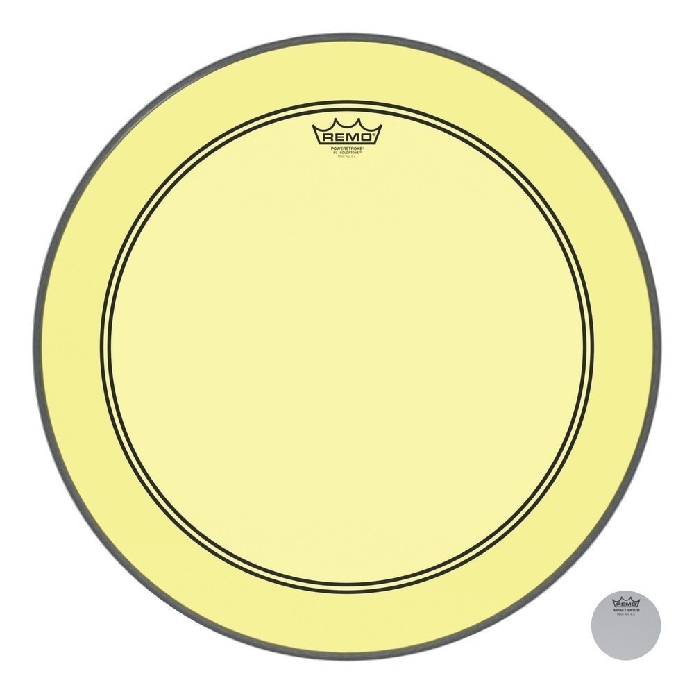 Remo Colortone Powerstroke 3 clear 26" Yellow
