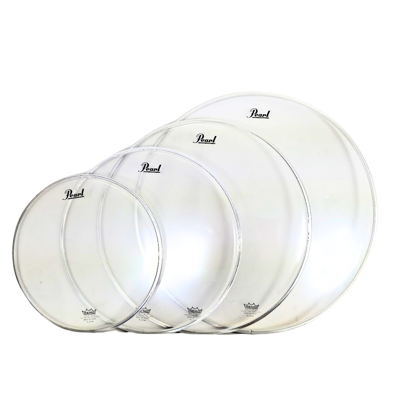 Remo UT Reso-Pack mit Pearl Logo 10/12/14/16