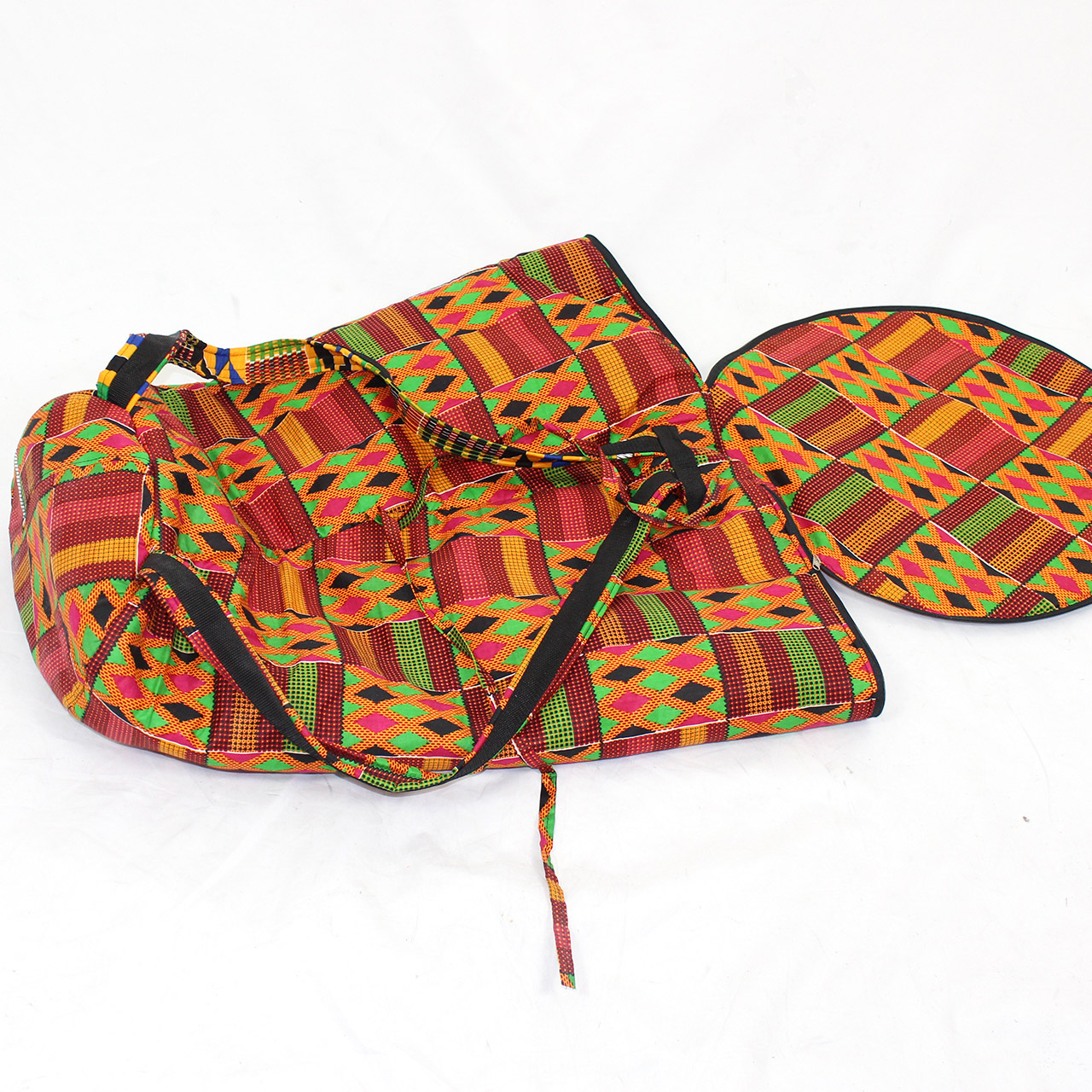 Kpanlogo Trommel 10" - handgemacht, gebraucht inkl. Bag