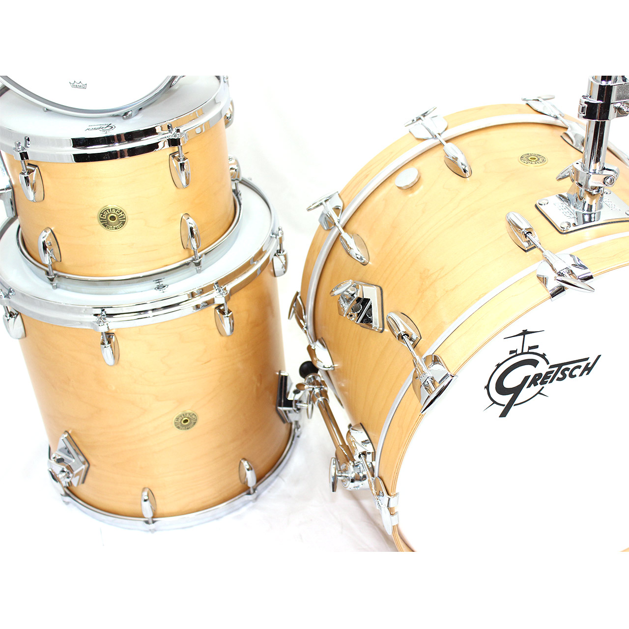 Gretsch USA Custom Shellset Satin Natural