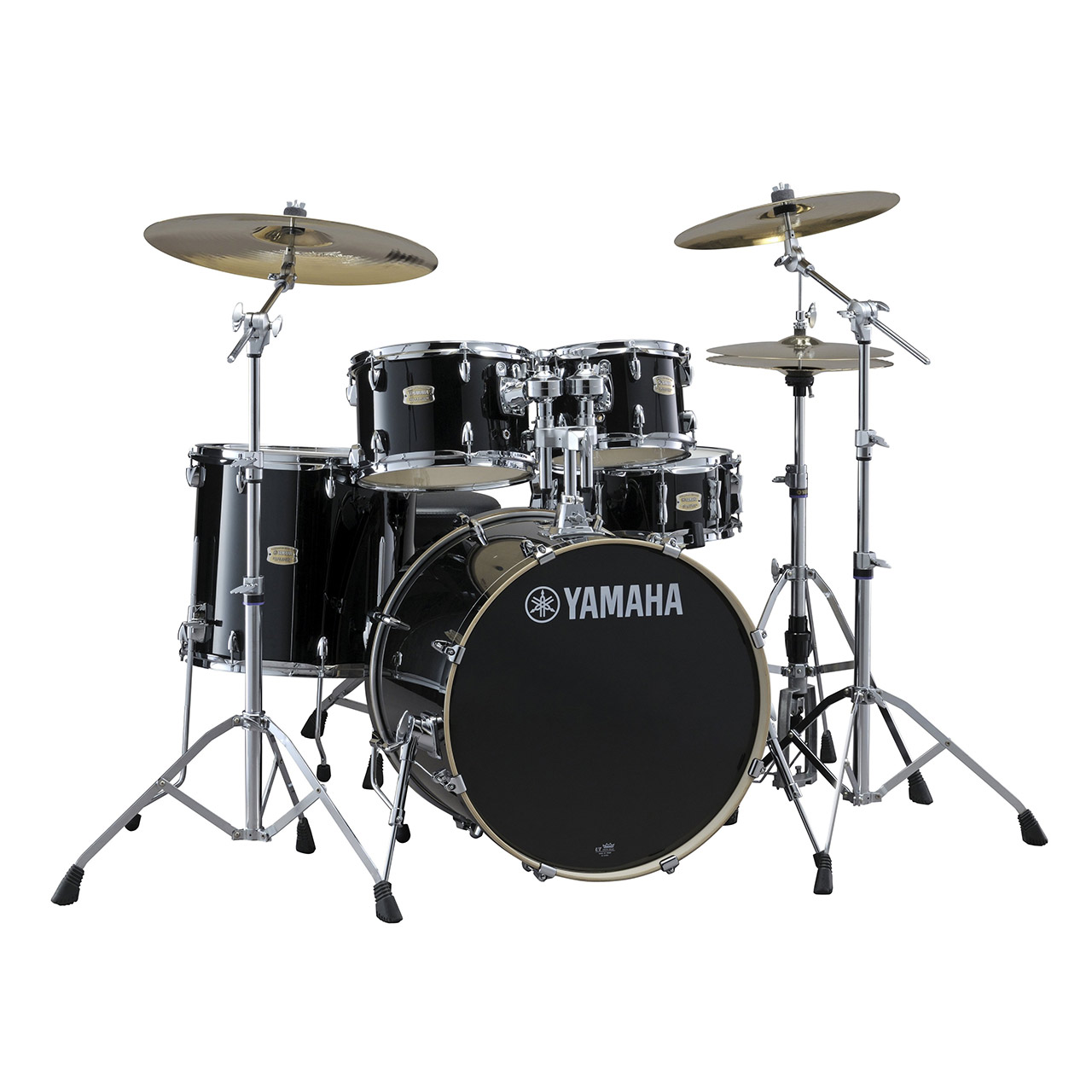 Yamaha Stage Custom Studio Set in Raven Black inkl. Hardware