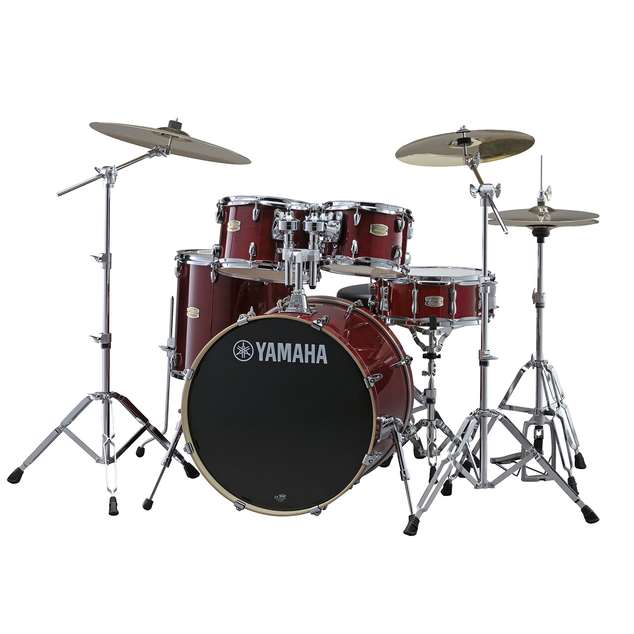 Yamaha Stage Custom Standard Set in Cranberry Red