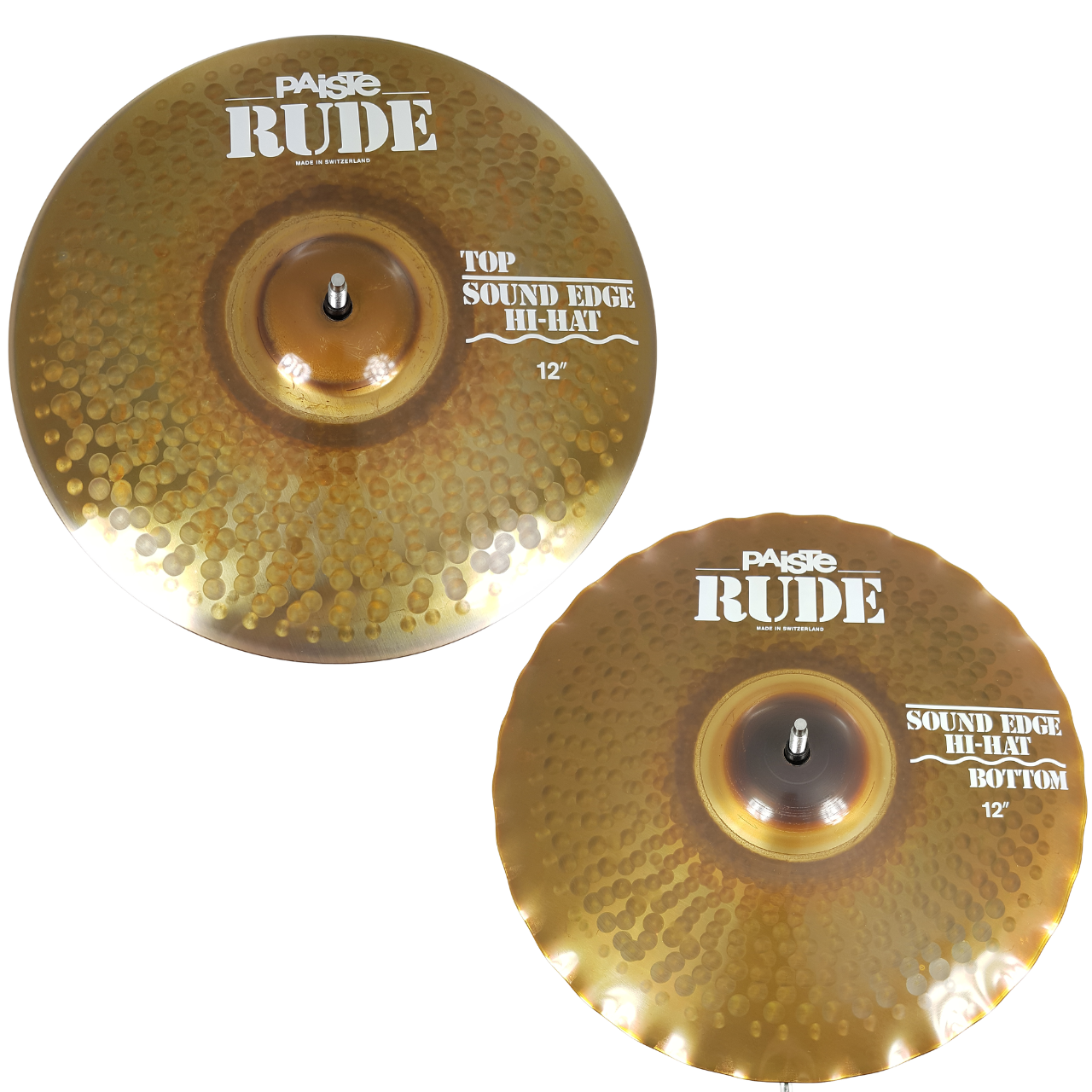 Paiste Rude Sound Edge Hihat 12" Custom Order