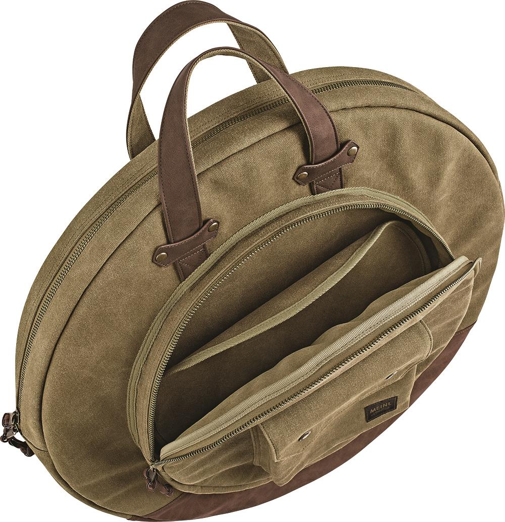 Meinl MWC22KH 22" Canvas Collection Cymbal Bag, Vintage Khaki