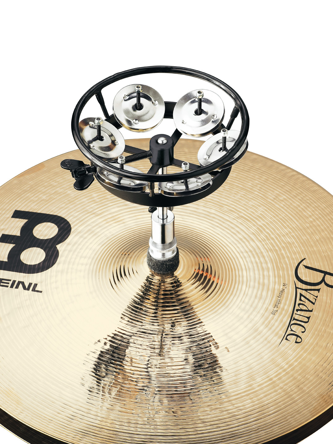 Meinl HiHat Tambourine 5" mit Stahlschellen THH1BK