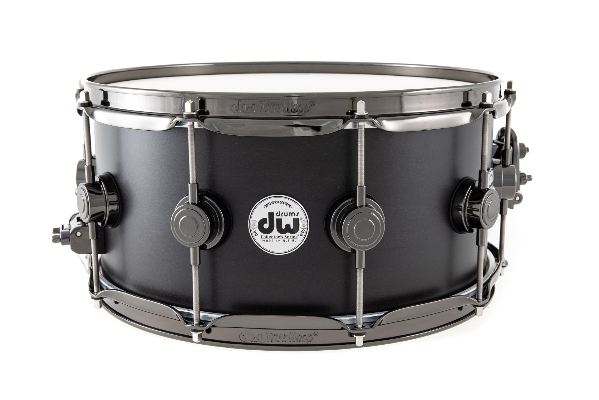DW Snare Satin Oil Matte Black 14" x 6,5" BN