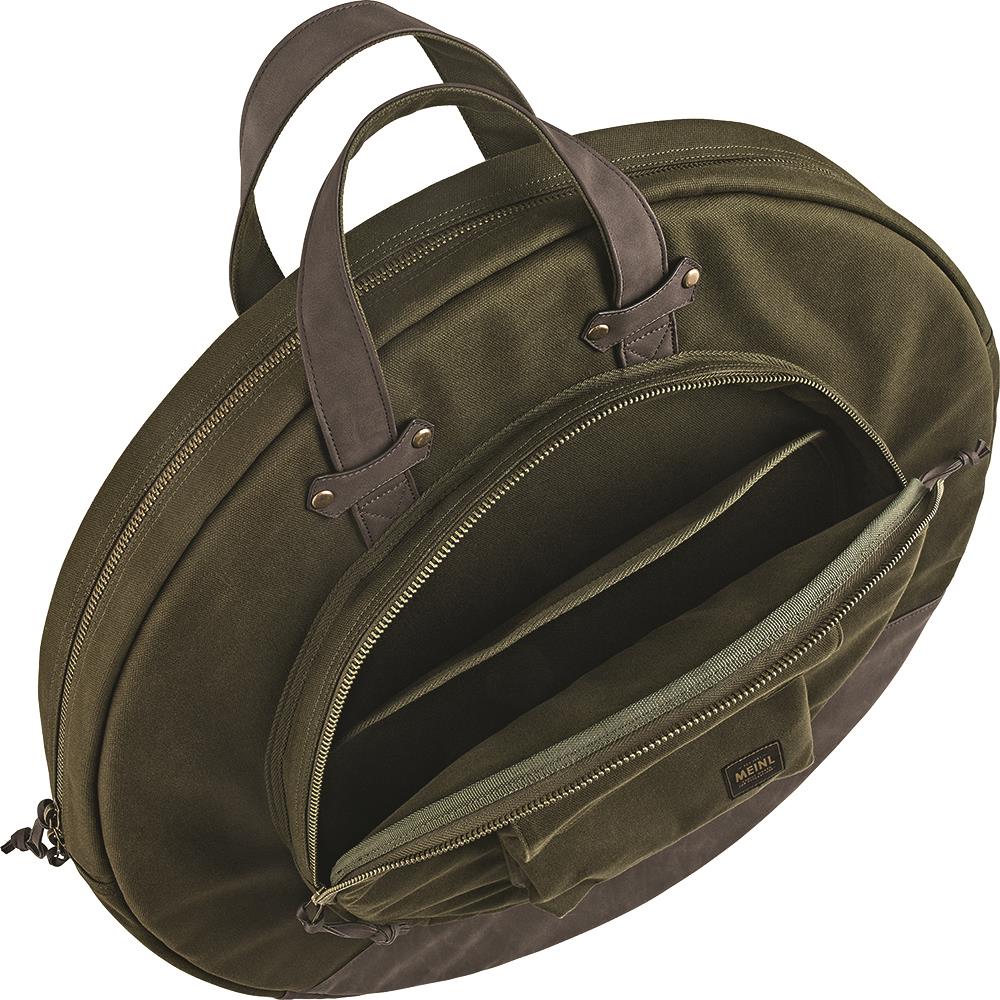Meinl MWC22GR 22" Canvas Collection Cymbal Bag, Forrest Green