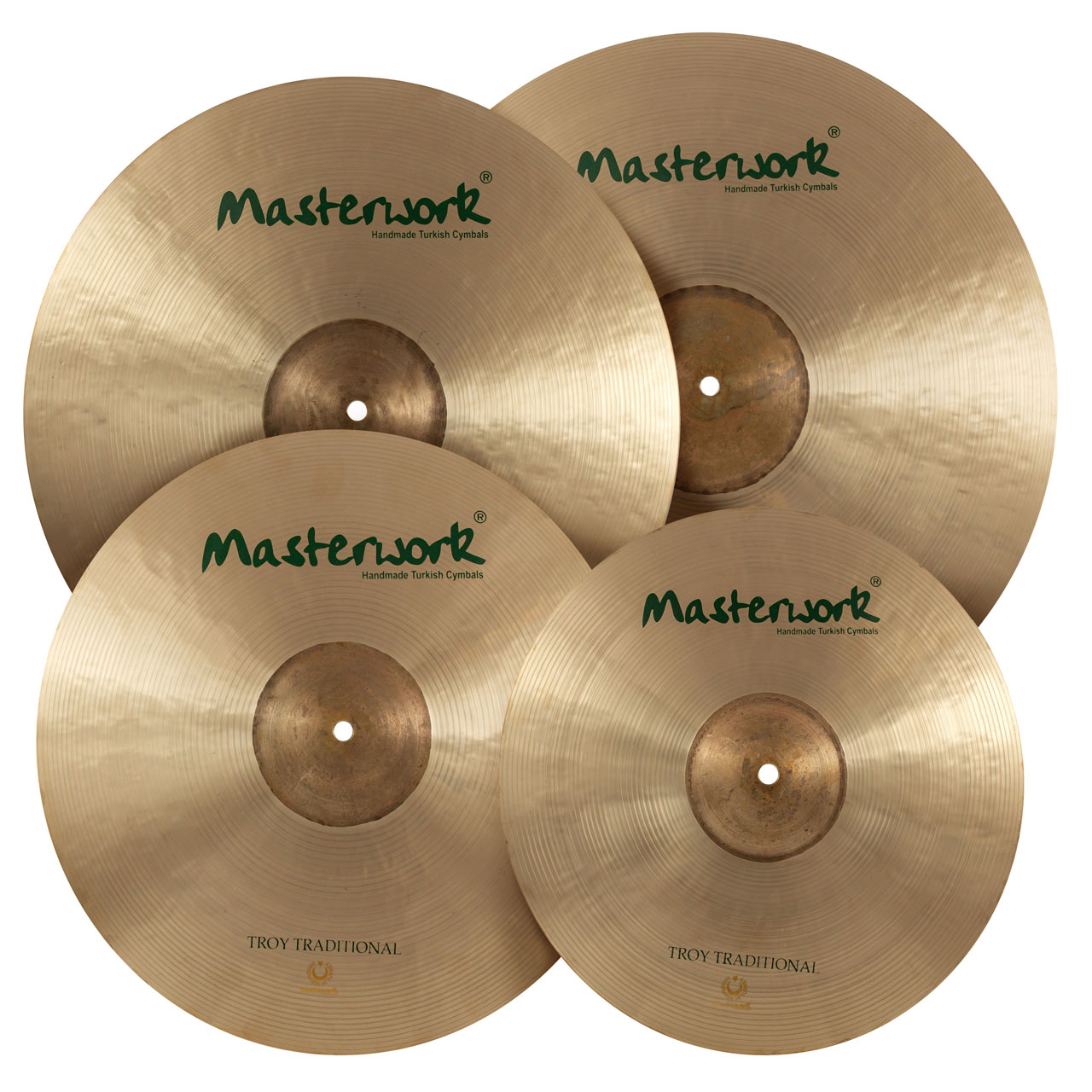 Masterwork Troy Traditional Beckensatz Professional
