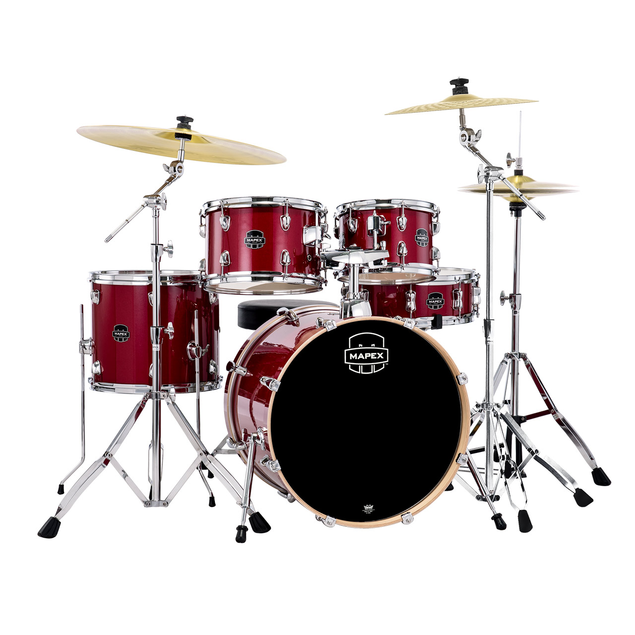 Mapex Venus Fusion MXVE5045FTCVM Crimson Red Sparkle #VM