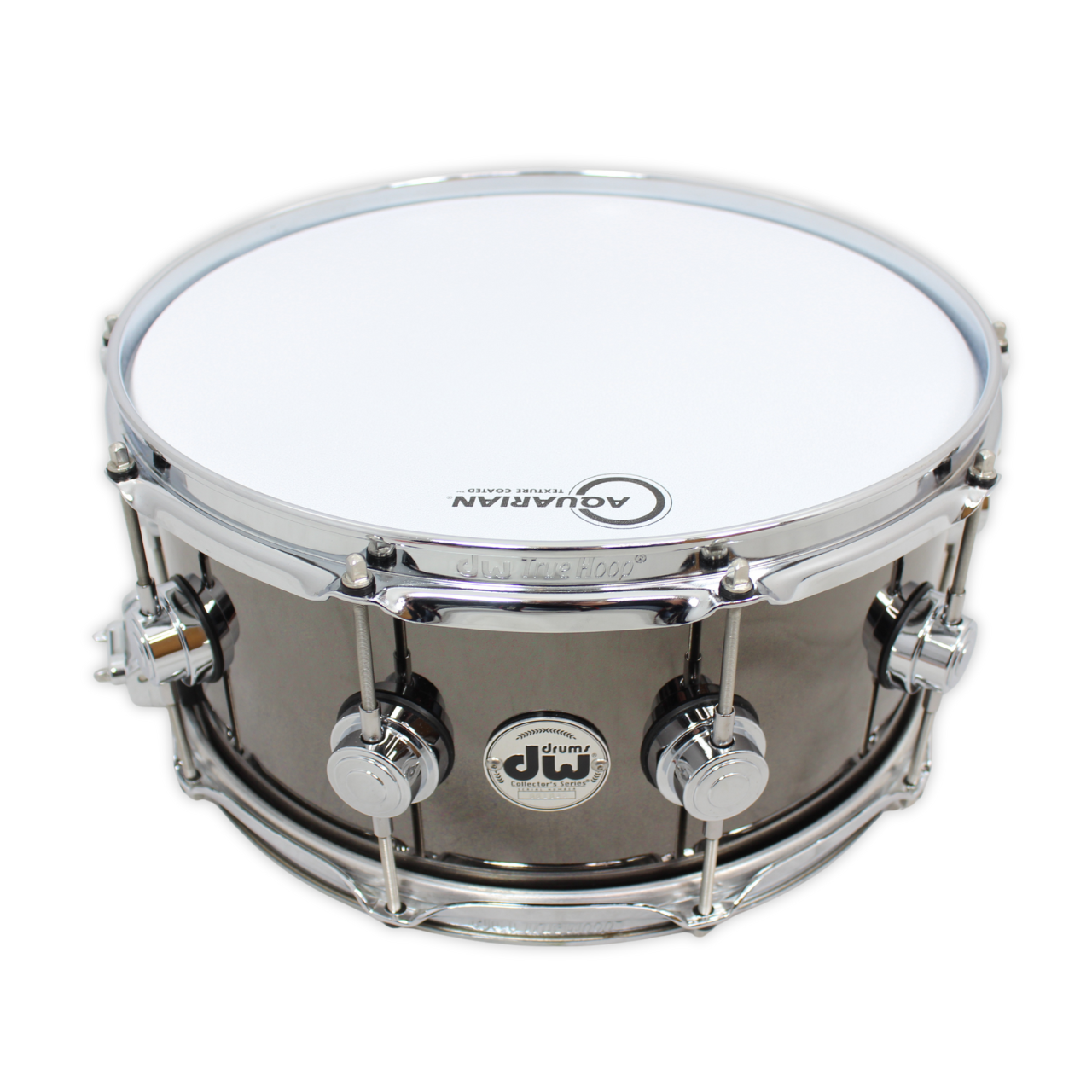 DW Snare 14" x 6,5" Black Nickel over Brass, gebraucht