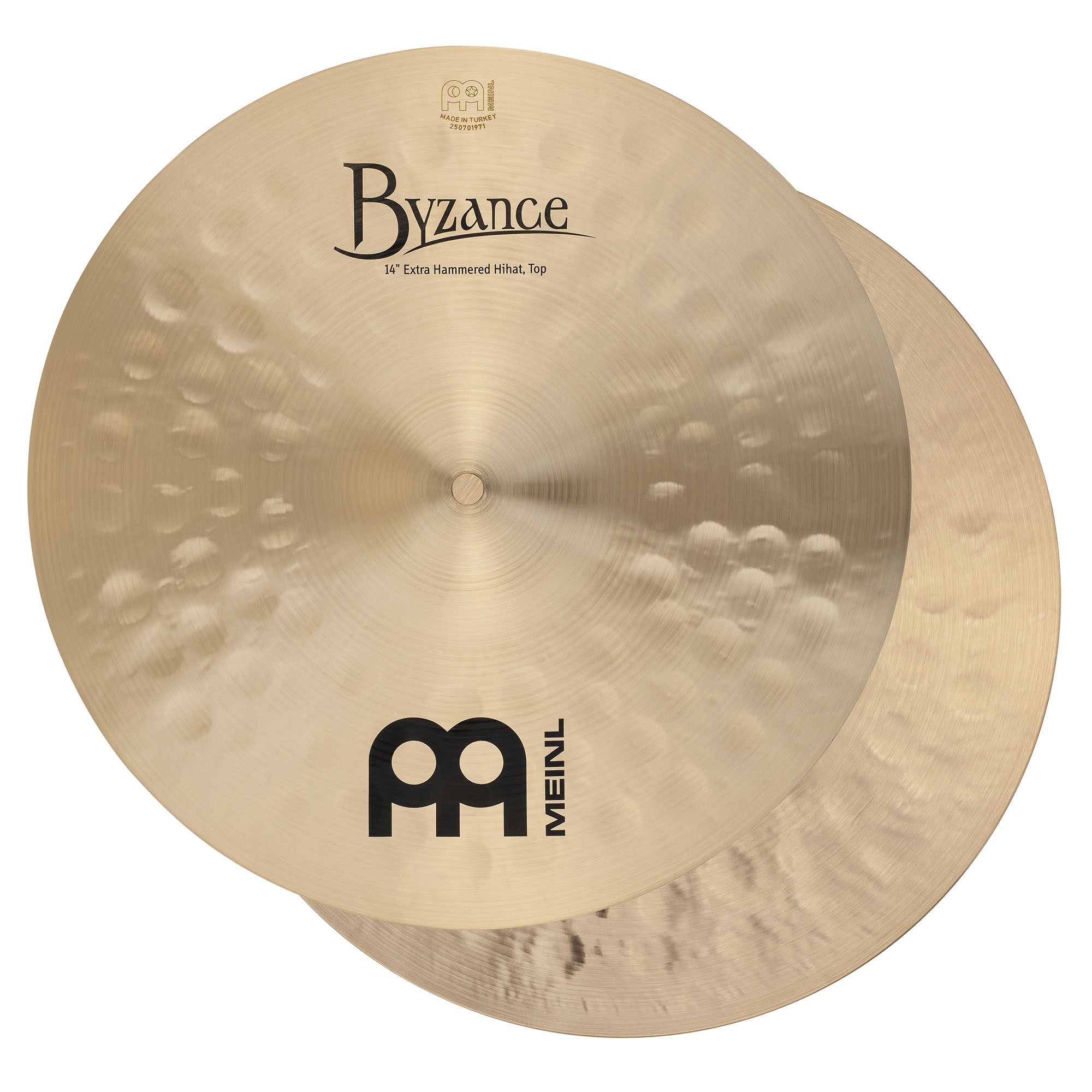 Meinl Byzance Traditional Extra Hammered Hihat 14" B14EHH
