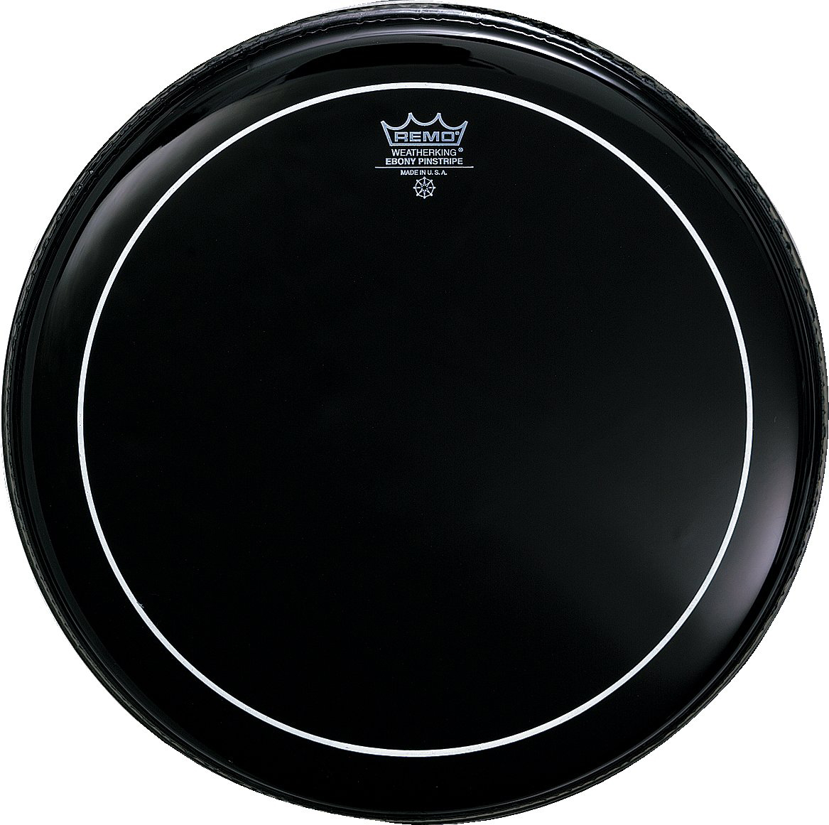 Remo Pinstripe Ebony 12"