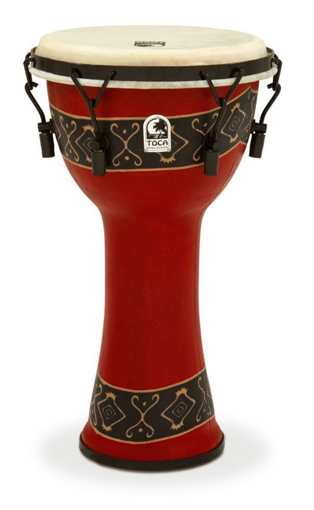 Toca Djembe Freestyle Mechanically Tuned SFDMX-10RP Bali Red