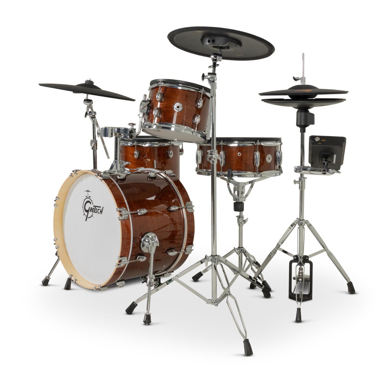 Gretsch Catalina Evo 4PC E-Drumset Walnut Glaze