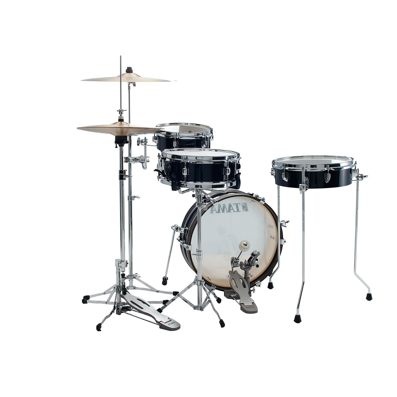 Tama Club-Jam Pancake Drumset 4 teilig LJK48P-HBK Hairline Black